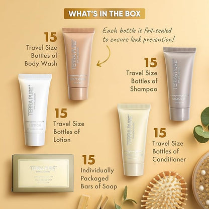 Terra Pure Spa Collection Bulk Set oz