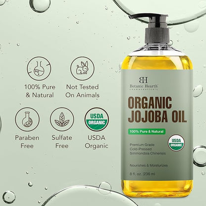Botanic Hearth Organic Jojoba Oil -100%