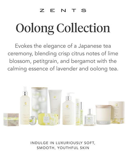Zents Age-Defying Probiotic Body & Hand Lotion (Oolong) | Moisturizing Lotion with Hyaluronic Acid & Organic Shea Butter | Nourishes & Hydrates Skin | 6.4 fl oz