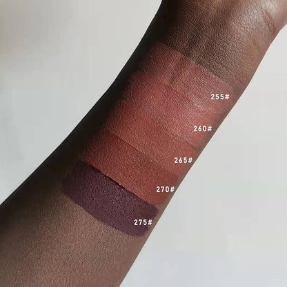 MAEPEOR Matte Liquid Lipstick Set 5 Colors High-pigmented Smooth Creamy Lipstick Long-lasting Non-Stick Cup Not Fade Lip Combo Set for All Skin