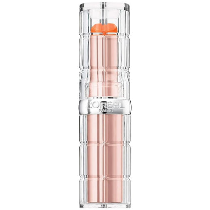 L’Oréal Paris Makeup Colour Riche Plump and Shine Lipstick, for Glossy, Radiant, Visibly Fuller Lips with an All-Day Moisturized Feel, Nectarine Plump, 0.1 oz.