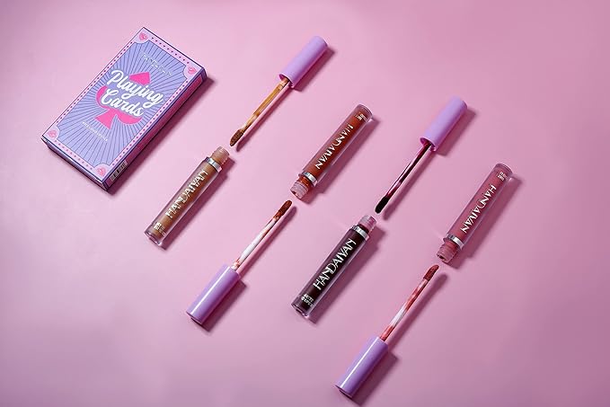 4Pcs Matte Liquid Lipstick Lipgloss Lip Gloss Stain Lipgloss