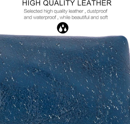 VALICLUD Makeup Bag with Mirror Hand Held Mirror Bag