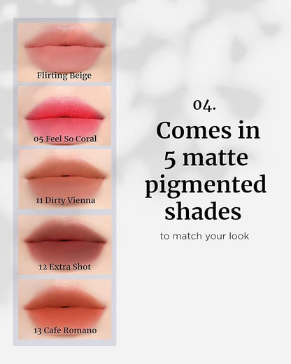 VDL Lip Stain Comfort Slip Lipstick 12, Extra Lightweight,