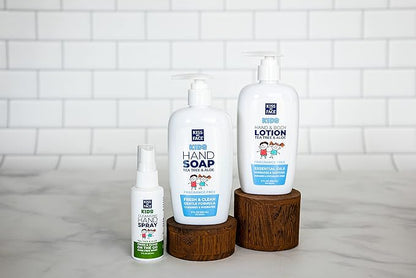 Kiss My Face Hand & Body Lotion - Citrus Scent - Hydrate And Soothe Skin - Vegan & Cruelty-Free - Easy To Use Hand Lotion Pump - Added With Tea Tree And Aloe - 9 fl oz Bottle (Pack of 2)