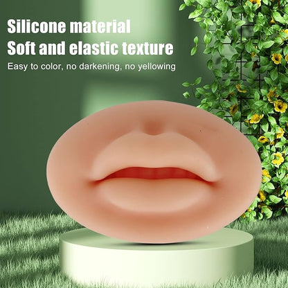 ZJchao 3D Fake Lips, Silicone Fake for Lips Training
