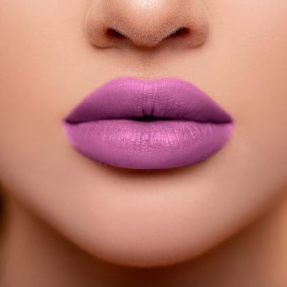 Klara Cosmetics Kiss Proof Lipstick 18 Dirty Violet Long