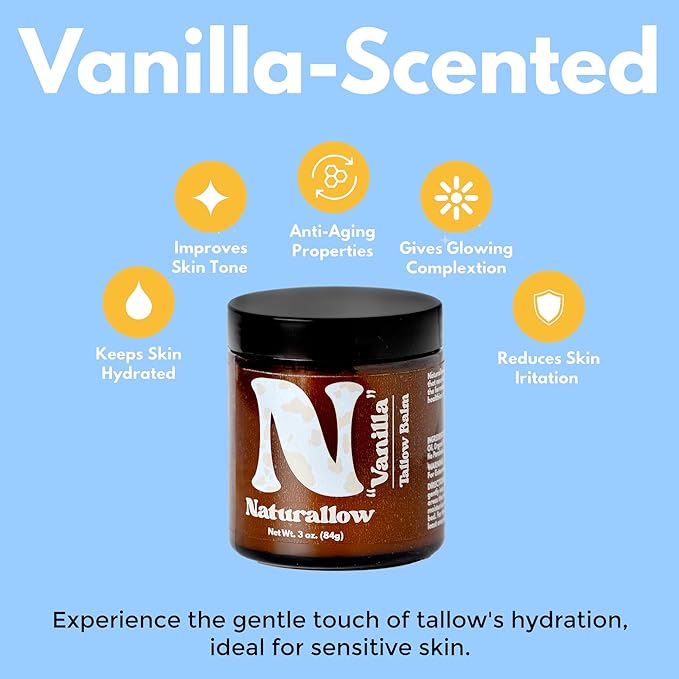 Tallow For Skin - Grass Fed
