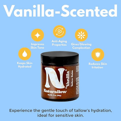 Tallow For Skin - Grass Fed