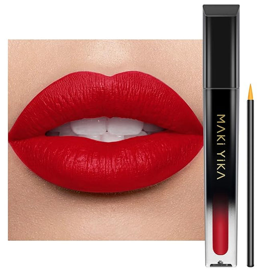 MAKI YIKA Red Lipstick for Women Color Stay Lipstick