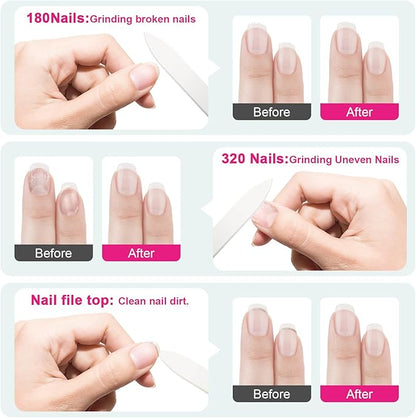 Glass Nail Files for Natural