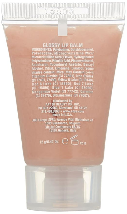 ZOYA Lip Gloss, Fame, 0.42 Ounce Gloss,