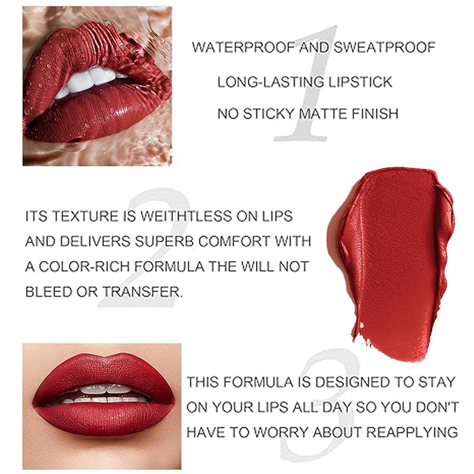 8PCS Nude Pink Lip Gloss Gift Set,Non-Fade Waterproof Liquid Lipstick,Lasting Pigmented Velvet Lipgloss Kit,Shiny Pink Matte Lipstick Set,Beauty Cosmetics Makeup Gift for Girls