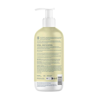 ATTITUDE Body Lotion for Sensitive Skin with Oat, EWG Verified, Dermatologically Tested, Vegan, Argan Oil, 16 Fl Oz