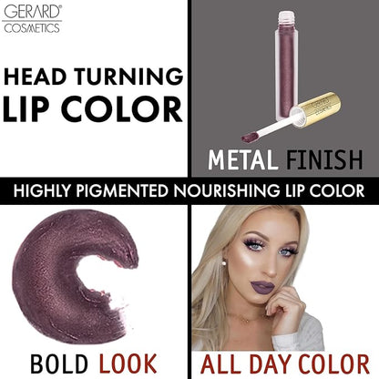 Gerard Cosmetics Metal Matte Liquid Lipstick Underworld | Gerard