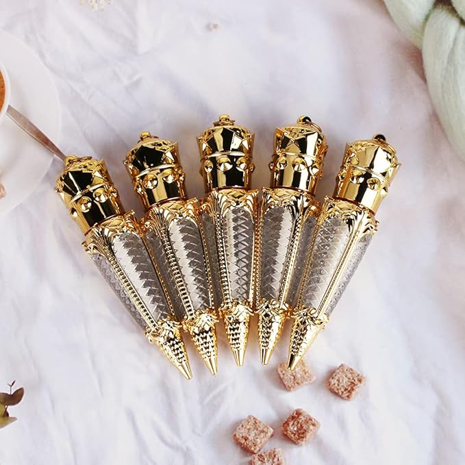15pcs empty golden crown 4ml lip gloss tubes, empty lipgloss tube for DIY lip gloss