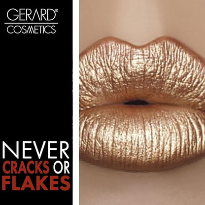 Gerard Cosmetics Metal Matte Liquid Lipstick Vegas | Gerard