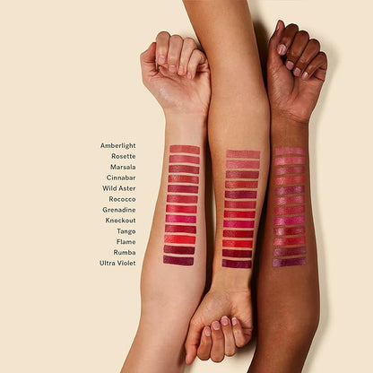 ILIA - Color Block Lipstick | Non-Toxic, Vegan, Cruelty-Free, Hydrating + Long Lasting, No Budge Color with Full Coverage (Cinnabar (Muted Brick With Warm Undertones), 0.14 oz | 4 g)
