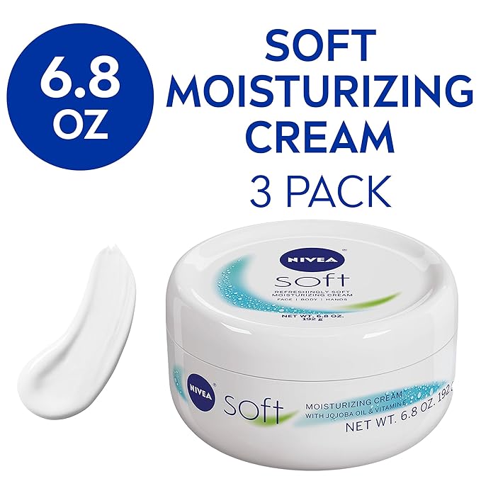 Nivea Soft Refreshingly Moisturizing Face, Body