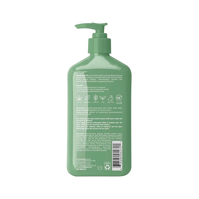 HEMPZ Tea Tree Herbal Body Moisturizer