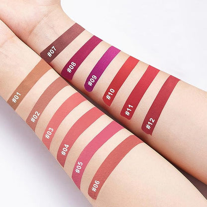 4X Matte Lipstick for Women, Waterproof Liquid Makeup Lipgloss