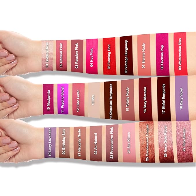 Klara Cosmetics Kiss Proof Lipstick 11 Psycho Violet Long
