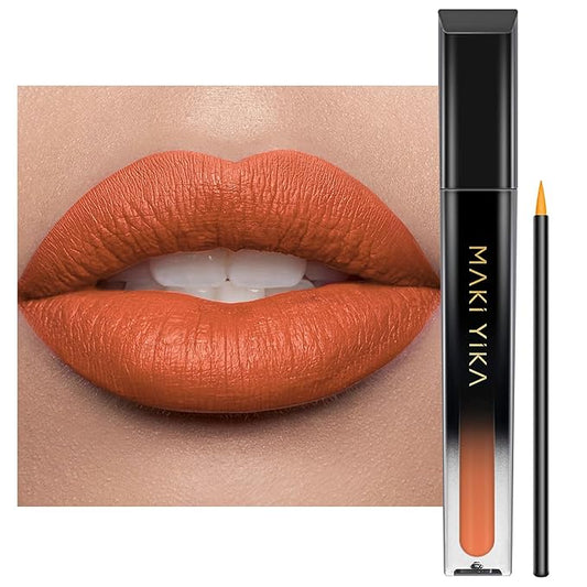 MAKI YIKA Coral Lipstick for Women Color Stay Lipstick