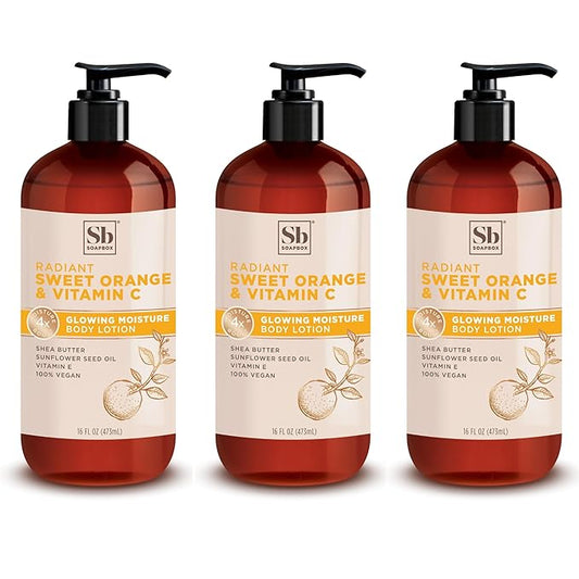 Soapbox Moisturizing Body Lotion, Sweet Orange