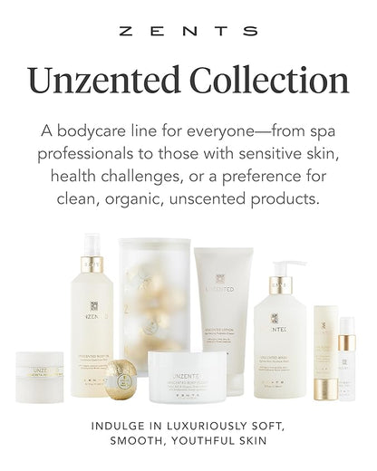 Zents Age-Defying Probiotic Body & Hand Lotion (Fragrance-Free) | Moisturizing Lotion with Hyaluronic Acid & Organic Shea Butter | Nourishes & Hydrates Skin | 6.4 fl oz