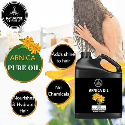 Naturevibe Botanicals Arnica Oil 32 Ounces