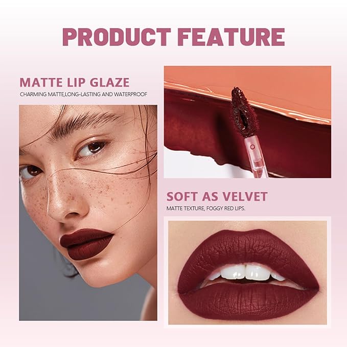 Rechoo Lipstick for Women Set-1 Clear Lip Gloss+3 Gloss+3