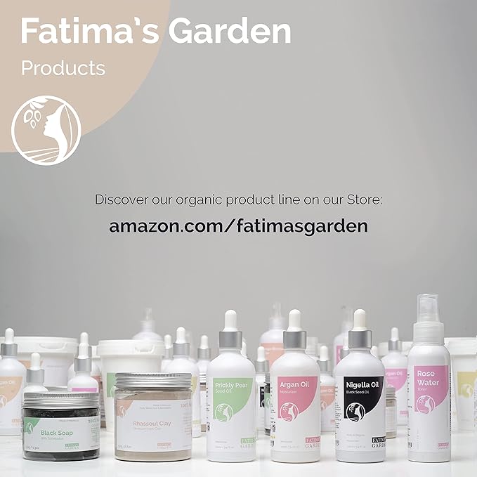 Fatima's Garden Rhassoul Clay with Herbs - Detox Facial Powder, 250g
