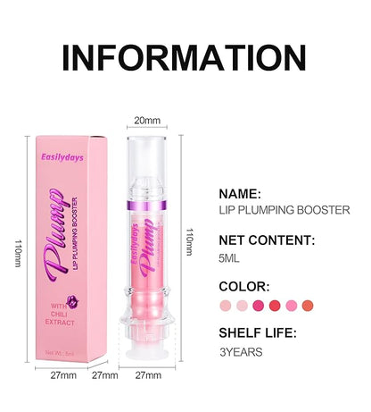 Spicy Lip Gloss Plumper Glossy Lip Girls