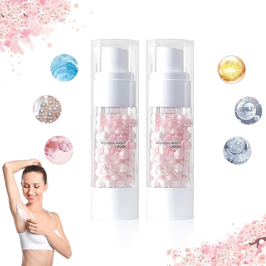 2PCS Brightening Underarm Cream,Pearl Capsules Cream，Brightening