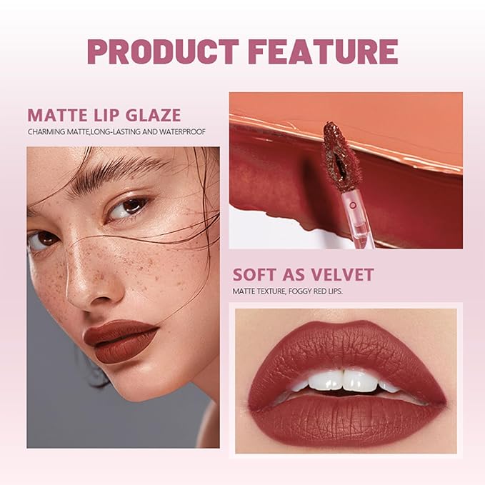 Rechoo Lipstick for Women Set-1 Clear Lip Gloss+3 Gloss+3