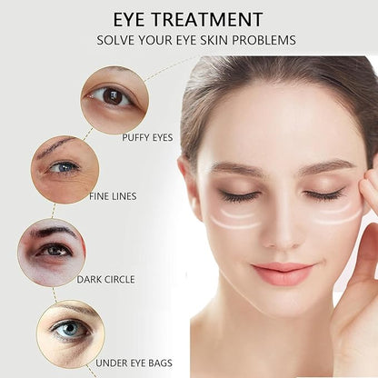 Professional Caffeine Eye Masks, Under Eye Patches for Puffy Eyes, Eye Masks for Dark Circle, Wrinkles and Fine Lines, Rejuvenating and Refreshing Eye Masks with Caffeine