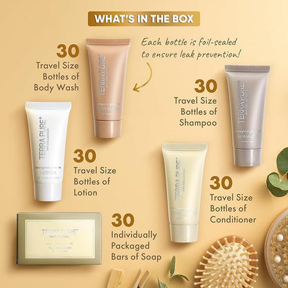 Terra Pure Spa Collection Bulk Set oz