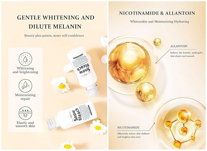 Snow Bleach Skin Whitening Cream,Vitamin C