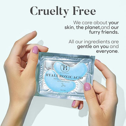 Hyaluronic Acid Under Eye Patches(30 Pairs) Under Eye Patches for Dark Circles, Under Eye Patches for Puffy Eyes and Dark Circles, Under Eye Mask, Eye Care, Puffy Eyes Treatment