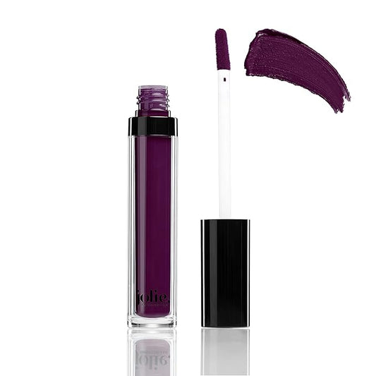 Jolie Longwearing Liquid Lipstick Matte (Purple Reign) Longwearing