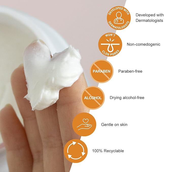 Butt Acne Clearing Treatment, Moisturizer Cream