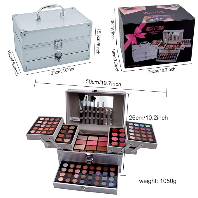 132 Colors All-in-one Makeup Palette Cosmetic Contouring Kit