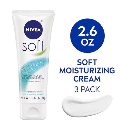 NIVEA Soft Cream, Refreshingly Soft Moisturizing