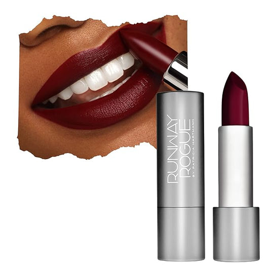 Runway Rogue 90s Vibe Lipstick, Moisturizing Matte Midnight Rogue
