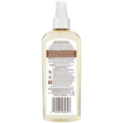 Palmer's Coconut Oil Formula Body Oil, Body Moisturizer with Green Coffee Extract, Bath Oil for Dry Skin, 5.1 Ounces (Spray Cap)