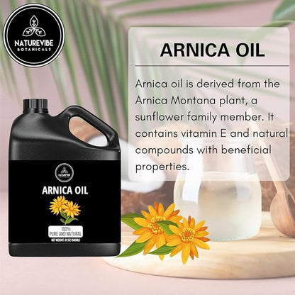 Naturevibe Botanicals Arnica Oil 32 Ounces