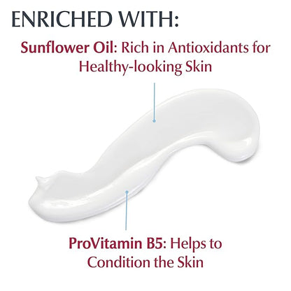 Eucerin Daily Hydration Body Lotion, Unscented Body Lotion for Sensitive Dry Skin, 16.9 Fl Oz Pump Bottles, 3 Pack