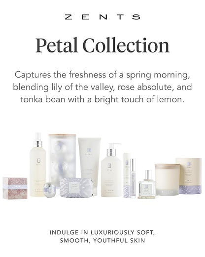 Zents Age-Defying Probiotic Body & Hand Lotion (Petal) | Moisturizing Lotion with Hyaluronic Acid & Organic Shea Butter | Nourishes & Hydrates Skin | 6.4 fl oz