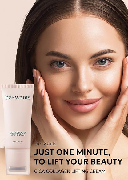 [K-Beauty] Bewants Cica Collagen Lifting Cream(1.7 fl oz) and Phyto Collagen Roll-On Eye Cream