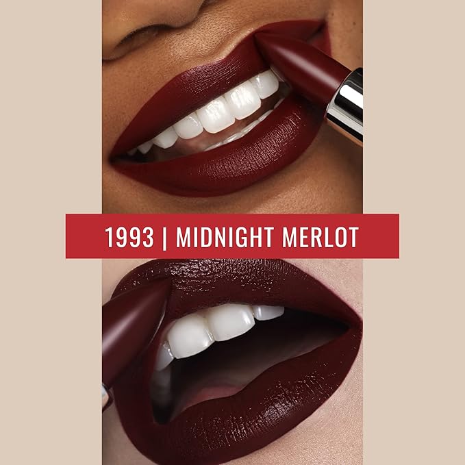 Runway Rogue 90s Vibe Lipstick, Moisturizing Matte Midnight Rogue
